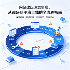 桃山建站-网站改版注意事项：从调研到平稳上线的全流程指南