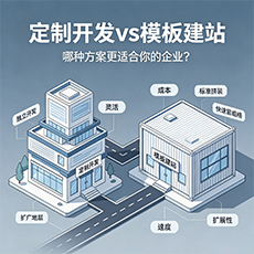 桃山建站-定制开发vs模板建站：哪种方案更适合你的企业？