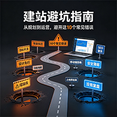 桃山建站-建站避坑指南：从规划到运营，避开这10个常见错误