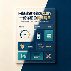 桃山建站-网站建设预算怎么做？一份详细的费用清单