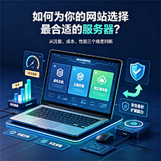 桃山建站-如何为你的网站选择最合适的服务器？